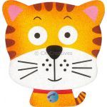 Sand Art Animals Deco Board - Tabby Kitty