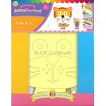 Sand Art Animals Deco Board - Tabby Kitty