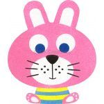 Sand Art Animals Deco Board - Riley Rabbit