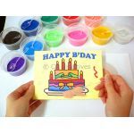 Sand Art For Kids - Happy Birthday Card