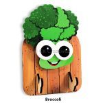 3D Vegetable Key Hanger - Broccoli