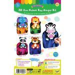 3D Zoo Animal Key Hanger Kit