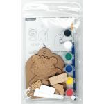 3D Zoo Animal Key Hanger Kit - Packaging Back