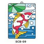 Suncatcher Board Painting Kit - Koi Fish