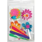 Felt Flower Bookmark Pack of 5 - Packaging Back