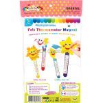 Felt Thermometer Magnet Set Pack of 2