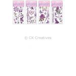 Temporary Glitter Tattoo - Rainbow Mix - Assorted Designs