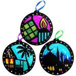 Stained Glass Hari Raya Pack of 3