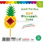 Pineapple Hanging Deco - Pack of 10