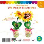 Paper Sunflower Pot - Pack of 10