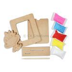 Foam Clay Photo Frame Kit - Content