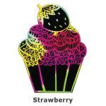 Scratch Art Cupcake - Strawberry