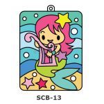 Suncatcher Board Painting Kit - Mermaid
