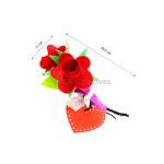 Felt Rose Bouquet - Pack of 10