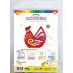 Rooster Lantern Pack of 10 - Packaging Front