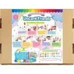Unicorn Friends Clay Kraft Box Kit - 4-in-1