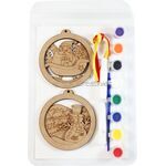 3D Christmas Hanging Deco Kit - Santa and Snowman