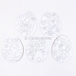 Easter Egg Painting Boards - Fun - Contents