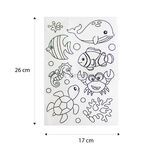 Suncatcher Window Deco Kit - Sealife Animals - Size