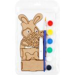 Wooden Bunny Candy Box Kit - Packaging Back