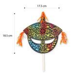 Scratch Art Traditional Wau Hand Stick Kit - Size