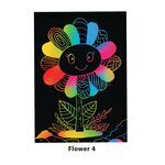 Scratch Art Flower - 4 Unique Flowers