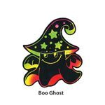 Scratch Art Halloween Deco Stand - Boo Ghost