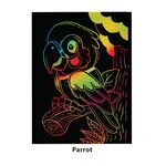 Scratch Art House Pet - Parrot