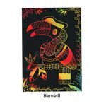 Scratch Art National Wild Life Part 1 - HornbillScratch Art National Wild Life Part 1 - Size