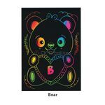 Scratch Art Wild Animals Kit Part 1 - Bear