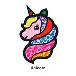 Suncatcher Animal Paper Kit - Unicorn