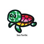 Suncatcher Animal Paper Kit - Sea Turtle