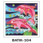 Batik Painting  - Dolphin