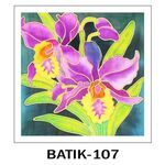Batik Painting  - Orchid
