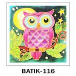 Batik Painting  - Owl