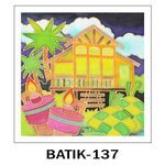 Batik Painting  - Malay Festive