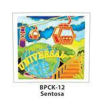Singapore Theme Batik Painting Kit - Sentosa Attractions