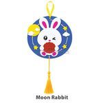 Mid-Autumn Felt Hanging Deco Kit - Moon Rabbit