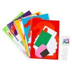 Santa Claus Christmas Paper Deco Stand - Contents