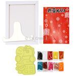 Sand Art Lucky Horse Lunar New Year Deco Frame Kit - Contents