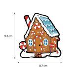 Wooden Christmas Ornament Deco - 12 Jolly Holiday Pals! - Size