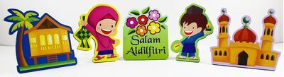 Wooden Raya Stand - Pack of 5