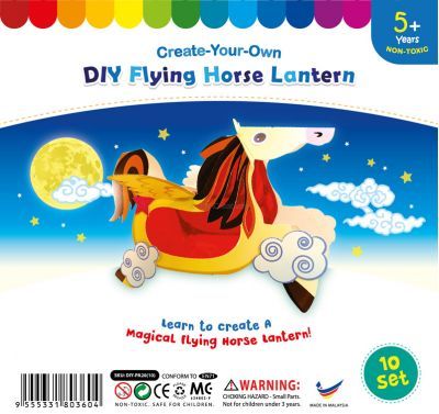 Flying Horse Lantern - Pack of 10