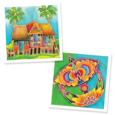 Batik Painting 2-in-1 Box Kit - Set 1