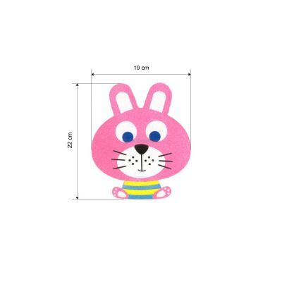 Sand Art Animals Deco Board - Riley Rabbit