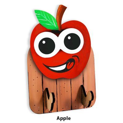 3D Fruit Key Hanger - Apple