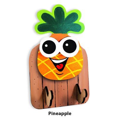 3D Fruit Key Hanger - Pineapple