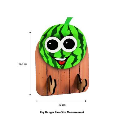 3D Fruit Key Hanger - Size