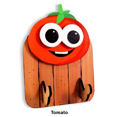 3D Vegetable Key Hanger - Tomato