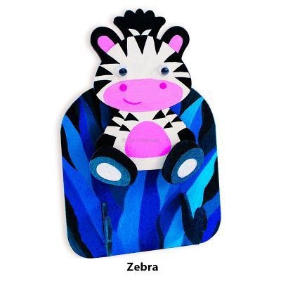 3D Zoo Animal Key Hanger - Zebra
